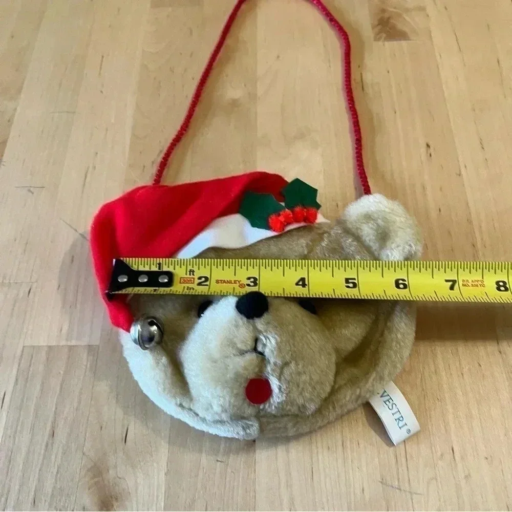 Silvestri Plush Stuffed Bear Purse Vintage